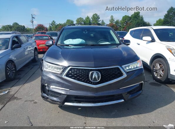 5J8YD4H52LL030278 2020 ACURA MDX Gray Vista del cuadro de instrumentos