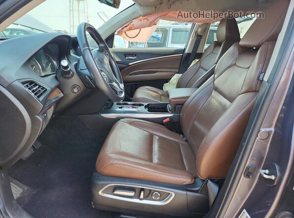 5J8YD4H53KL034774 2019 ACURA MDX Gray Вид салону спереду
