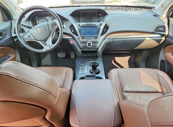 5J8YD4H53KL034774 2019 ACURA MDX Gray Вид панелі приладів