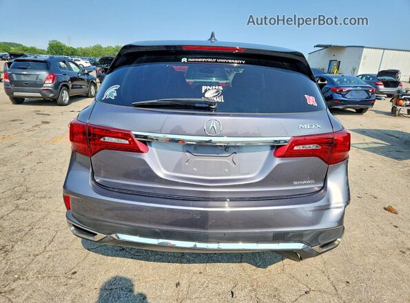 5J8YD4H53KL034774 2019 ACURA MDX Gray Вид ззаду