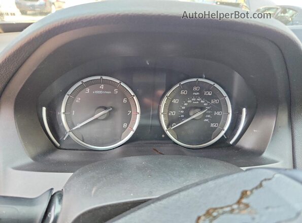 5J8YD4H53KL034774 2019 ACURA MDX Gray Вид щитка приладів
