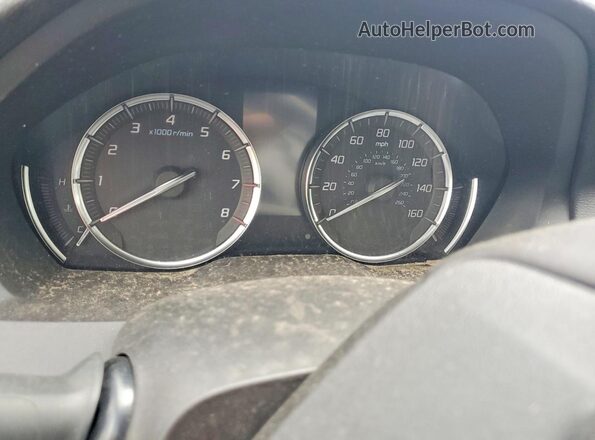 5J8YD4H53LL020293 2020 ACURA MDX Gray Vista del cuadro de instrumentos