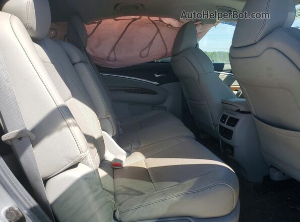 5J8YD4H53LL046098 2020 ACURA MDX Silver უკანა სალონის ხედი
