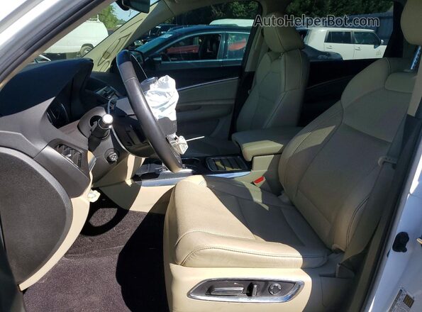 5J8YD4H55LL031599 2020 ACURA MDX Белый Вид салона спереди