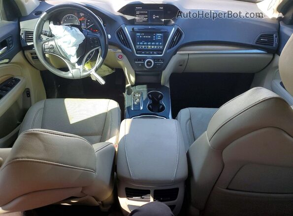 5J8YD4H55LL031599 2020 ACURA MDX Белый Вид панели приборов
