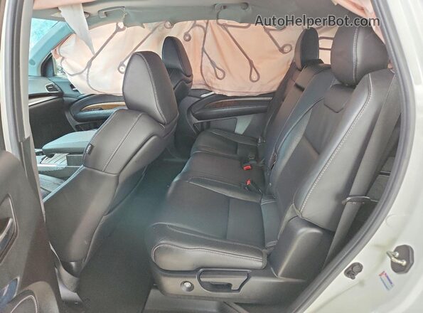 5J8YD4H56LL023625 2020 ACURA MDX White Widok tylnych siedzeń