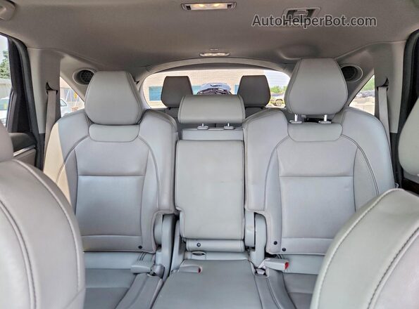 5J8YD4H57KL004841 2019 ACURA MDX Blue უკანა სავარძლების ხედი