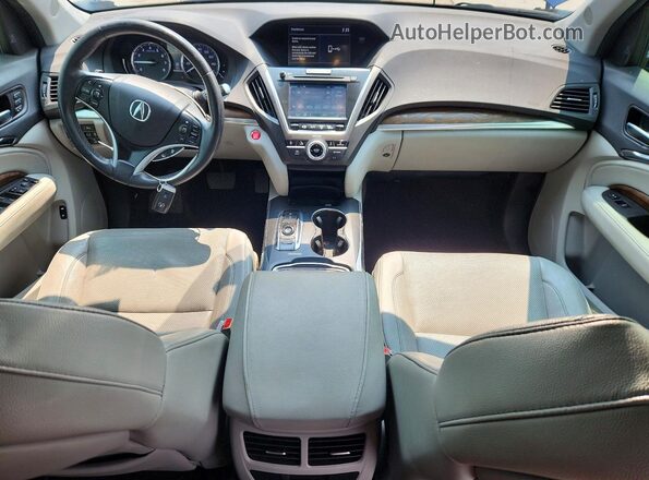 5J8YD4H57KL004841 2019 ACURA MDX Blue წინა პანელის ხედი