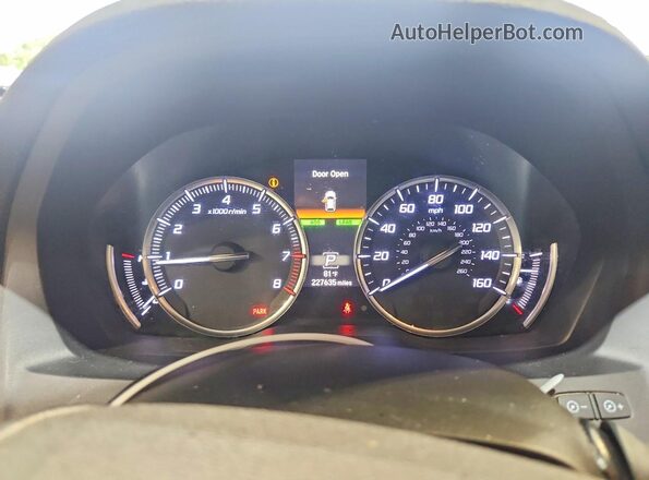 5J8YD4H57LL003674 2020 ACURA MDX Gray Instrument cluster view
