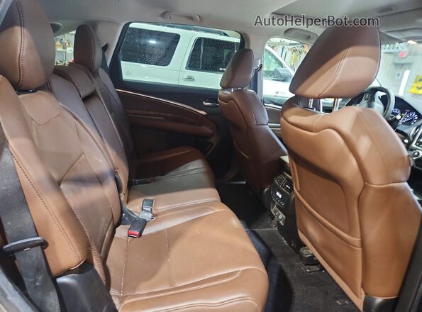 5J8YD4H57LL003674 2020 ACURA MDX Gray Rear interior view