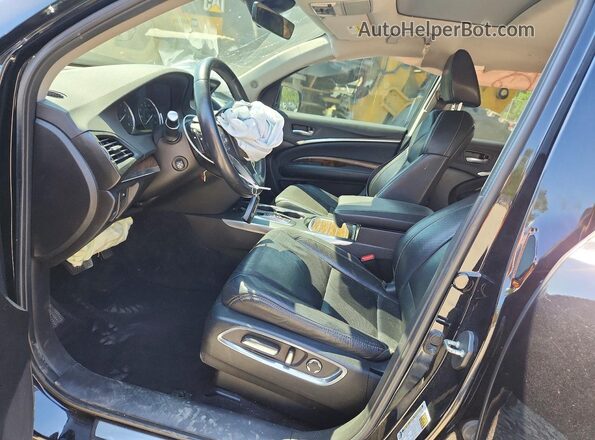 5J8YD4H58LL020029 2020 ACURA MDX Black Вид салону спереду