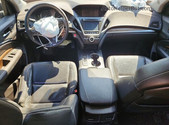 5J8YD4H58LL020029 2020 ACURA MDX Black Вид панелі приладів