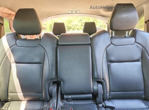 5J8YD4H58LL020029 2020 ACURA MDX Black Вид задніх сидінь