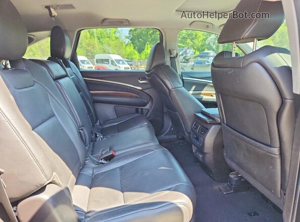 5J8YD4H58LL020029 2020 ACURA MDX Black Вид задньої частини салону