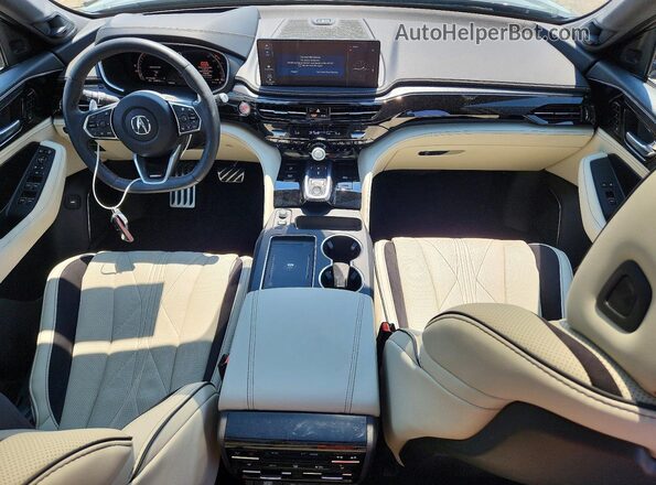 5J8YD8H85TL001052 2026 ACURA MDX Серебряный Вид панели приборов