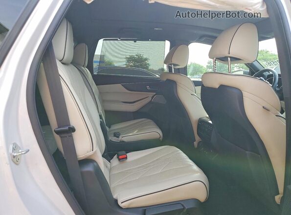 5J8YD8H86RL003966 2024 ACURA MDX White Widok wnętrza z tyłu
