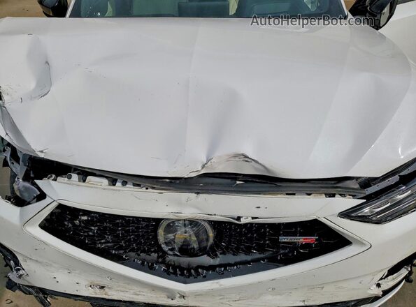 5J8YD8H86RL003966 2024 ACURA MDX White Widok komory silnika