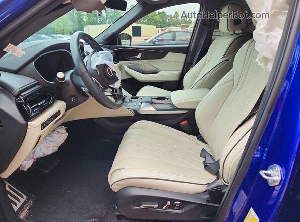 5J8YD8H89RL002732 2024 ACURA MDX Blue წინა სალონის ხედი