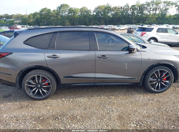 5J8YD8H8XRL800205 2024 ACURA MDX Серый Вид задней части салона