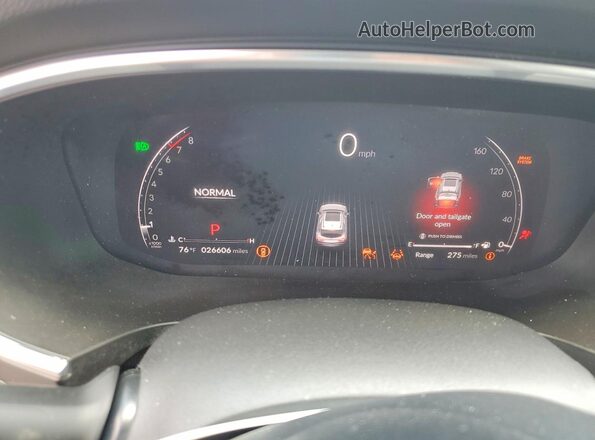 5J8YE1H31PL041093 2023 ACURA MDX Gray Սարքավորումների վահանակի տեսք