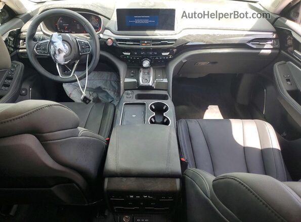 5J8YE1H32SL030242 2025 ACURA MDX Black Вид задніх сидінь