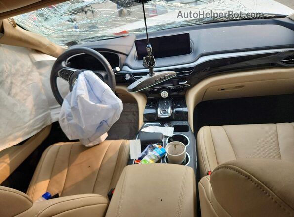 5J8YE1H40RL033403 2024 ACURA MDX Белый Вид панели приборов