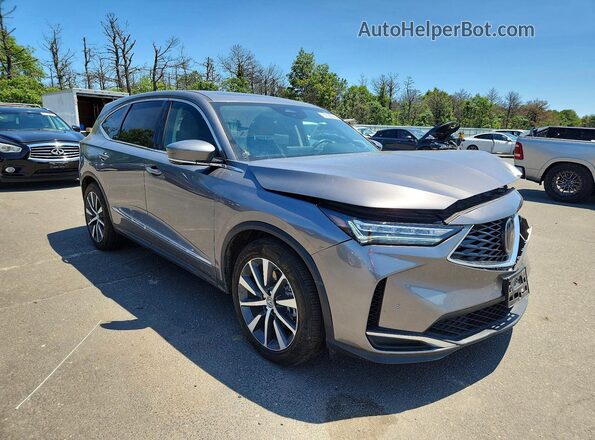 5J8YE1H40SL010354 2025 ACURA MDX Gray წინა მარჯვენა