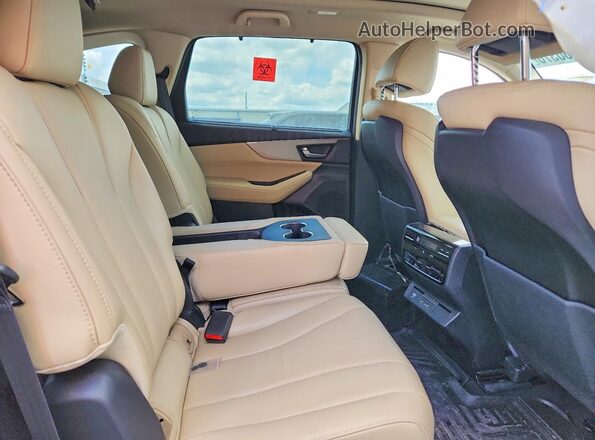 5J8YE1H42PL002232 2023 ACURA MDX White უკანა სალონის ხედი
