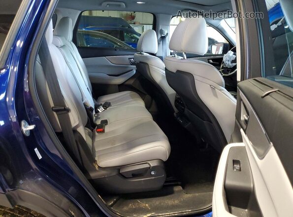 5J8YE1H44PL034227 2023 ACURA MDX Blue უკანა სალონის ხედი