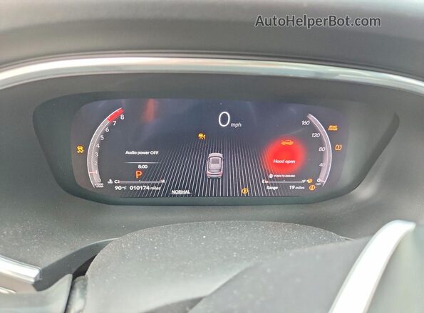 5J8YE1H97SL029964 2025 ACURA MDX Silver Vista del cuadro de instrumentos