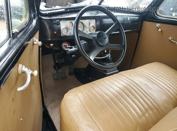 5JA0531580 1939 CHEVROLET UK Черный Вид панели приборов