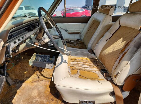 5K48C209607 1965 FORD FAIRMONT Коричневый Вид салона спереди