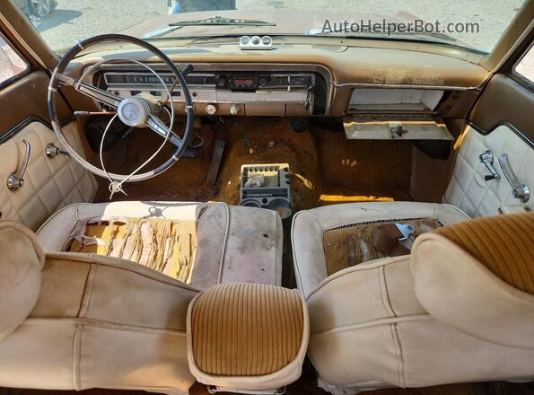 5K48C209607 1965 FORD FAIRMONT Коричневый Вид панели приборов