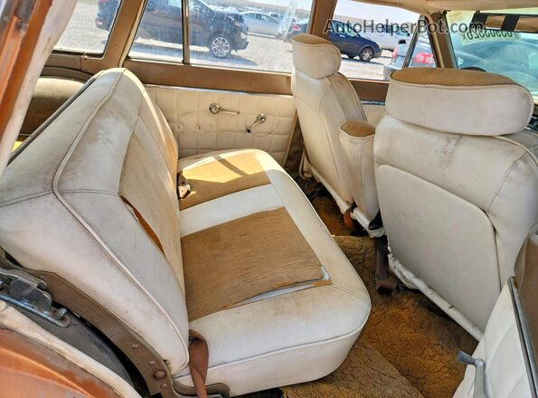 5K48C209607 1965 FORD FAIRMONT Коричневый Вид задних сидений
