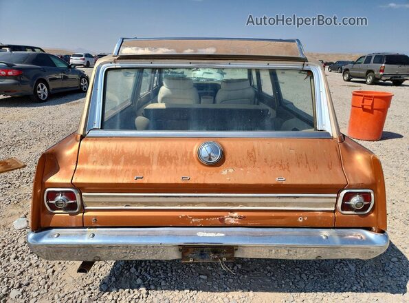 5K48C209607 1965 FORD FAIRMONT Коричневый Вид сзади