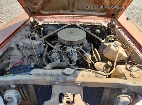 5K48C209607 1965 FORD FAIRMONT Коричневый Вид задней части салона
