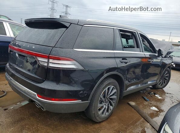 5LM5J0XC0SGL22451 2025 LINCOLN AVIATOR Черный Задняя правая четверть