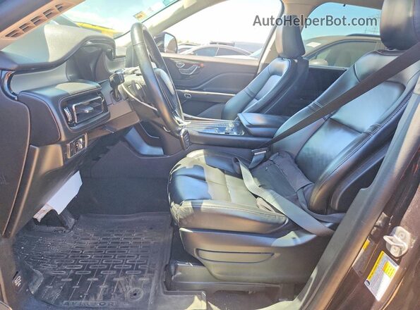 5LM5J0XC2NGL16204 2022 LINCOLN AVIATOR Black Вид салону спереду