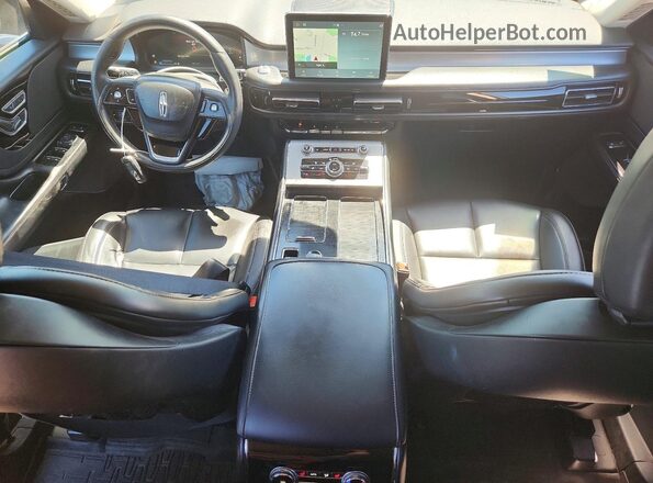 5LM5J0XC2NGL16204 2022 LINCOLN AVIATOR Black Вид панелі приладів
