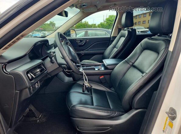 5LM5J6WC0PGL09291 2023 LINCOLN AVIATOR White Вид салону спереду