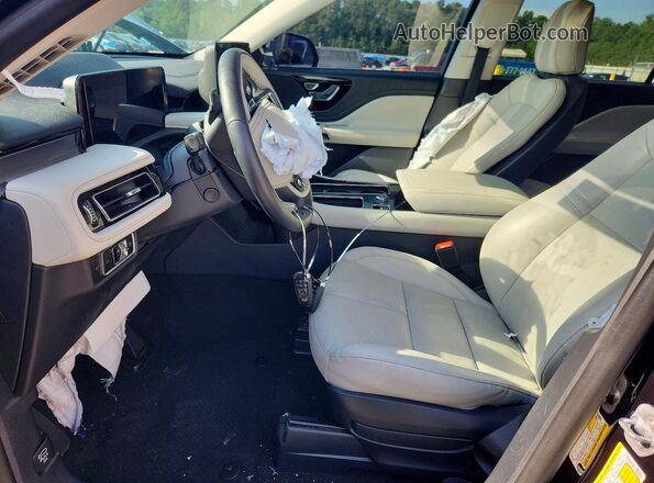 5LM5J6WC2SGL15957 2025 LINCOLN AVIATOR Black წინა სალონის ხედი