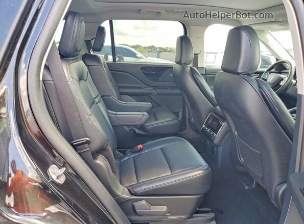 5LM5J6WC5SGL16231 2025 LINCOLN AVIATOR Black Rear seats view