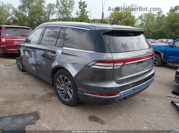 5LM5J6WC7MGL07971 2021 LINCOLN AVIATOR Gray Rear left