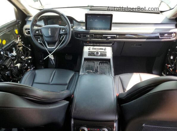 5LM5J6XC1PGL27149 2023 LINCOLN AVIATOR Black Widok deski rozdzielczej