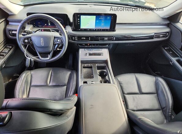5LM5J6XC2SGL14564 2025 LINCOLN AVIATOR Black წინა პანელის ხედი