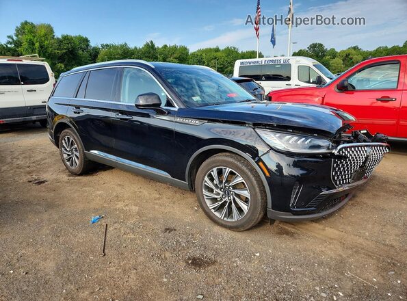 5LM5J6XC2SGL14564 2025 LINCOLN AVIATOR Black წინა მარჯვენა