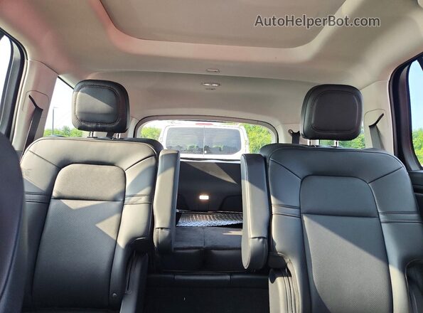 5LM5J6XC2SGL14564 2025 LINCOLN AVIATOR Black უკანა სავარძლების ხედი