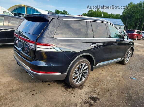 5LM5J6XC2SGL14564 2025 LINCOLN AVIATOR Black უკანა მარჯვენა