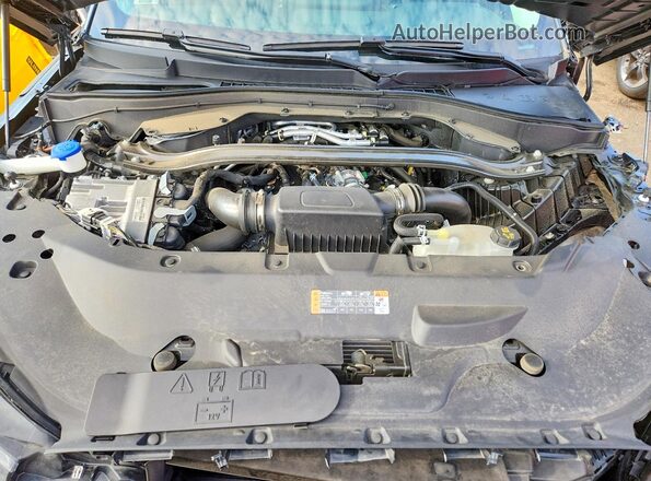 5LM5J6XC2SGL14564 2025 LINCOLN AVIATOR Black ძრავის განყოფილების ხედი