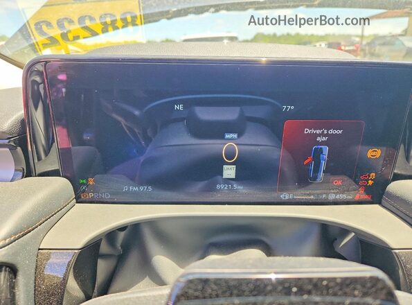 5LM5J6XC4SGL16834 2025 LINCOLN AVIATOR Черный Вид щитка приборов